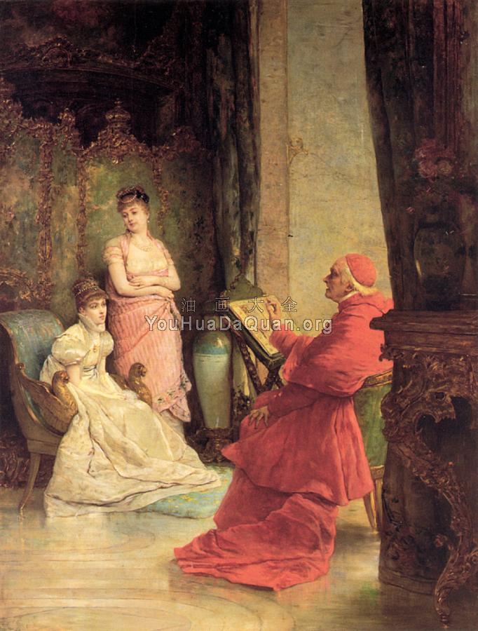 The Attentive Student - 维森特·帕马罗里·y·冈萨雷斯